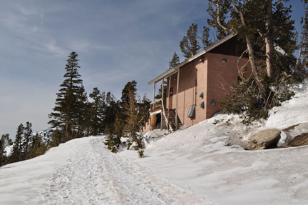 Image of building located at trailhead